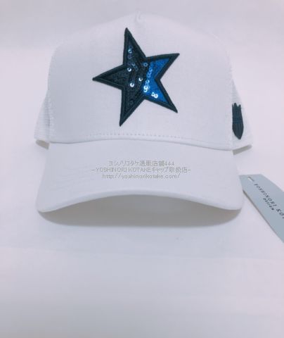 ヨシノリコタケ 2020SS 星ツートンカラー・スパンコール-ネイビー×ブルー-バーニーズニューヨーク神戸店10周年記念-