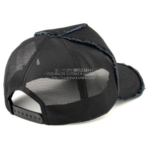 YOSHINORI KOTAKE ヨシノリ コタケ　メッシュキャップ　デニムゴールド★&ふちどり ホワイト７　試着のみ超美品 YOSHINORI KOTAKE DESIGN ヨシノリコタケ メッシュキャップ YK3DSP-444
