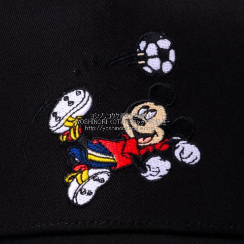 ヨシノリコタケ 帽子 ディズニー サッカー キャラクター キャップ-2024AW