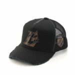 ヨシノリコタケ 帽子 ”LA” Los Angeles レオパードロゴ キャップ-2026SS