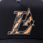 ヨシノリコタケ 帽子 ”LA” Los Angeles レオパードロゴ キャップ-2026SS