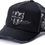 ヨシノリコタケ 帽子 ナンバー444 スネーク柄エンブレム キャップ-2026SS