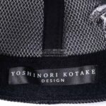 ヨシノリコタケ 帽子 ナンバー7 スネーク柄エンブレム キャップ-2026SS